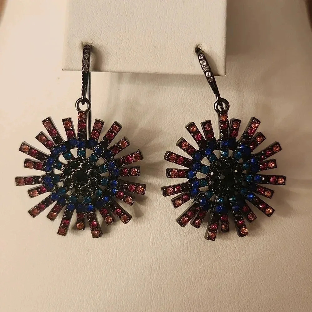 Starburst Drop Earrings